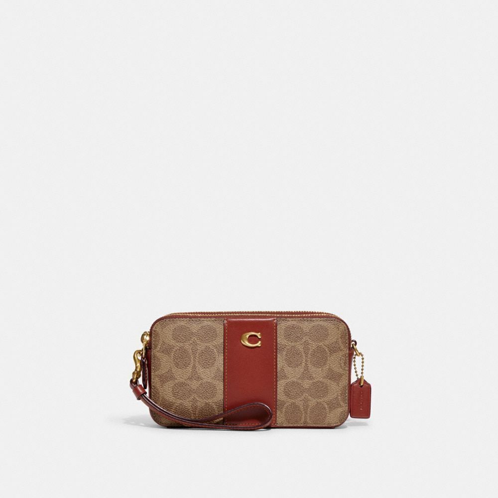 Coach Kira Crossbody Bag In Colorblock Signature Canvas Designer Crossbody